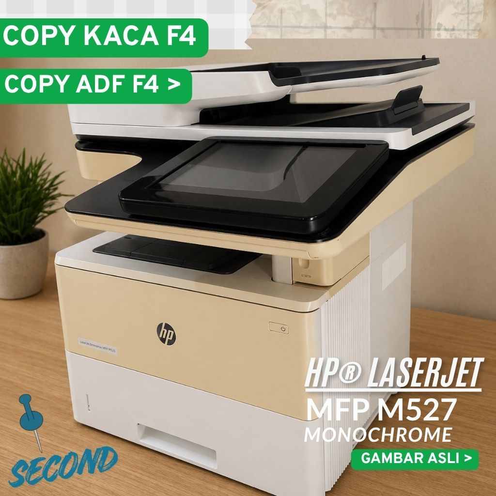 printer hp laserjet enterprise m527 print scan copy F4-printer termurah-printer terbaik-duplex