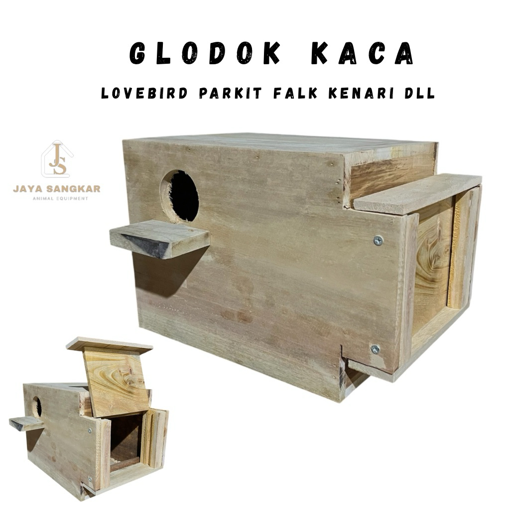 GLODOK KACA LOVEBIRD PARKIT KENARI FALK DLL