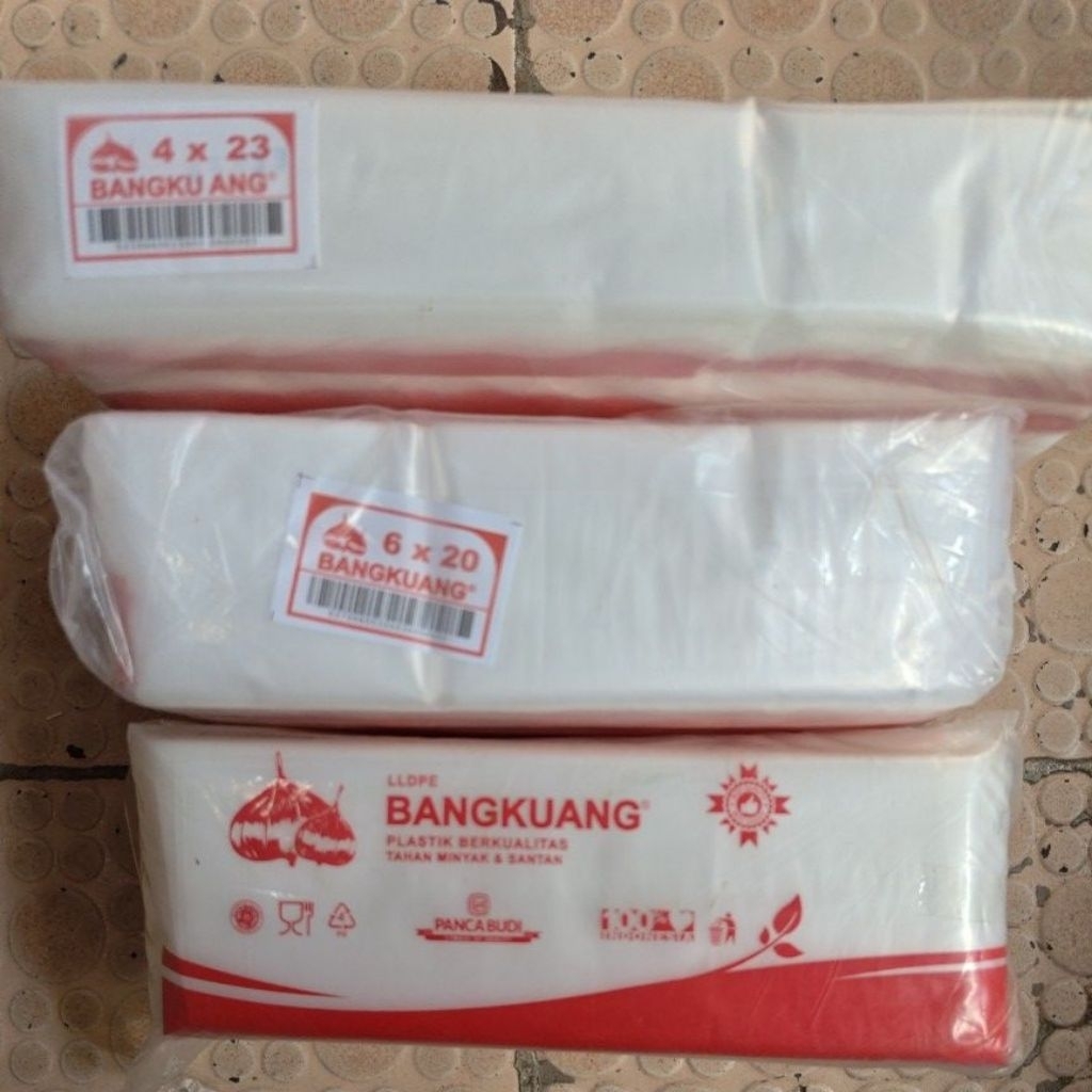 Kantong Plastik PE Bengkuang uk kecil
