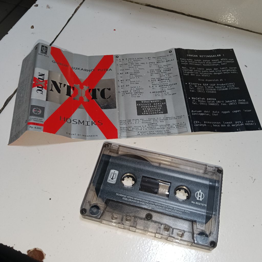KASET PITA NTXTC - GURUH SUKARNO PUTRA - HOSMIKS