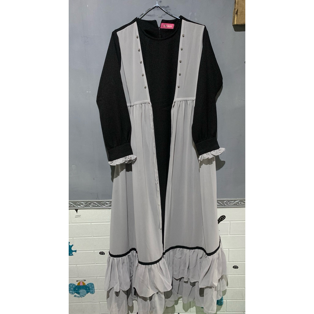 (preloved) gamis cantik merek fadinda