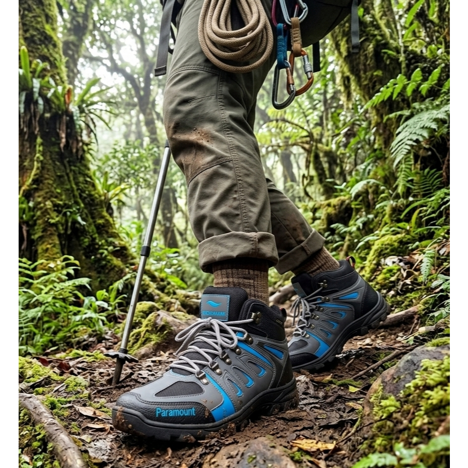 Sepatu Gunung Hiking Unisex - Sepatu Hiking Olahraga No Import - sepatu offroad paramount gunung bec