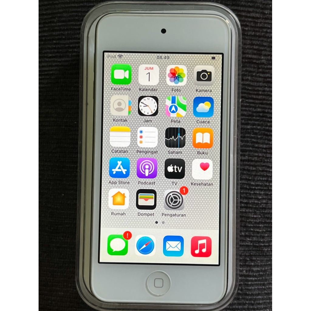 ipod touch 7 32gb silver second inter