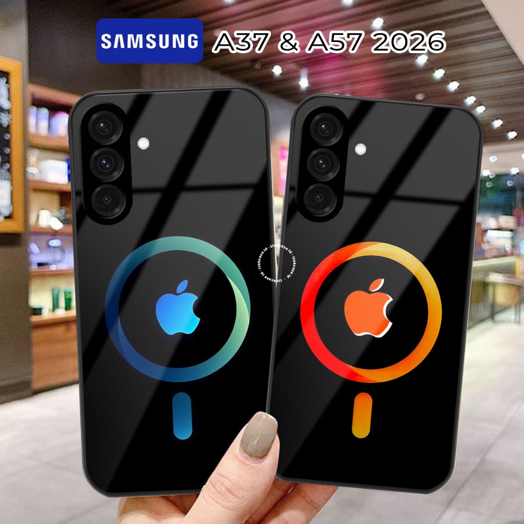 Softcase Kaca Samsung A37 2026 Samsung A57 Terbaru Casing Handphone Pelindung Kamera Protect [LL01] 