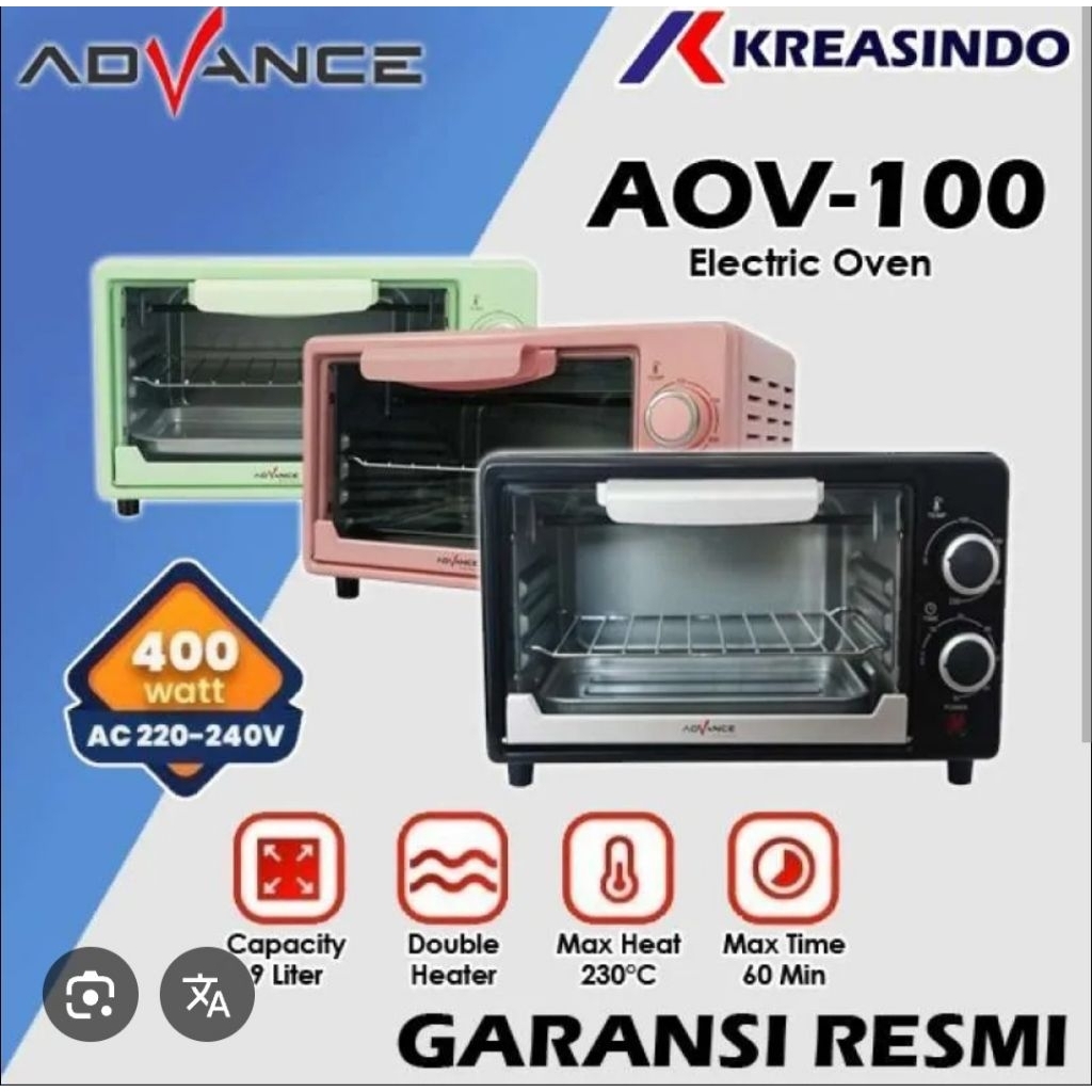 Oven Listrik Advance