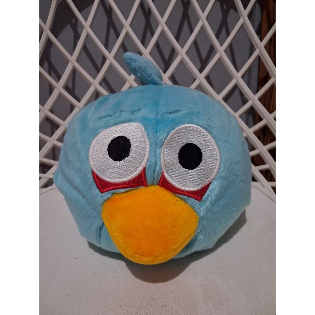 [Preloved] Boneka Angry Bird Blue