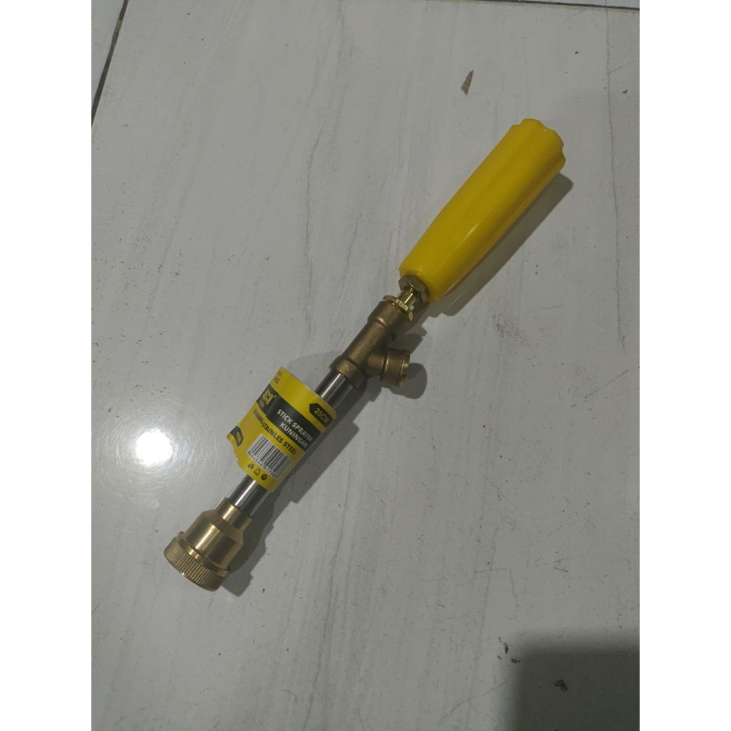 JASON Stik LURUS Gun Cucian Steam 25cm Motor Mobil Model Sancin KUNINGAN STAINLES STEEL

