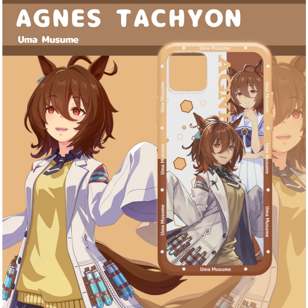 Agnes Tachyon Uma Musume Character Phone Case : Casing Agnes Tachyon Character Semua Jenis Tipe Hp