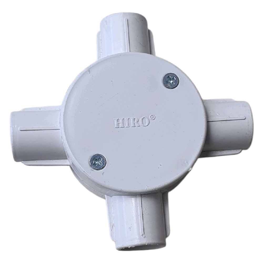 Hiro T-Dus Cabang 4 20mm White