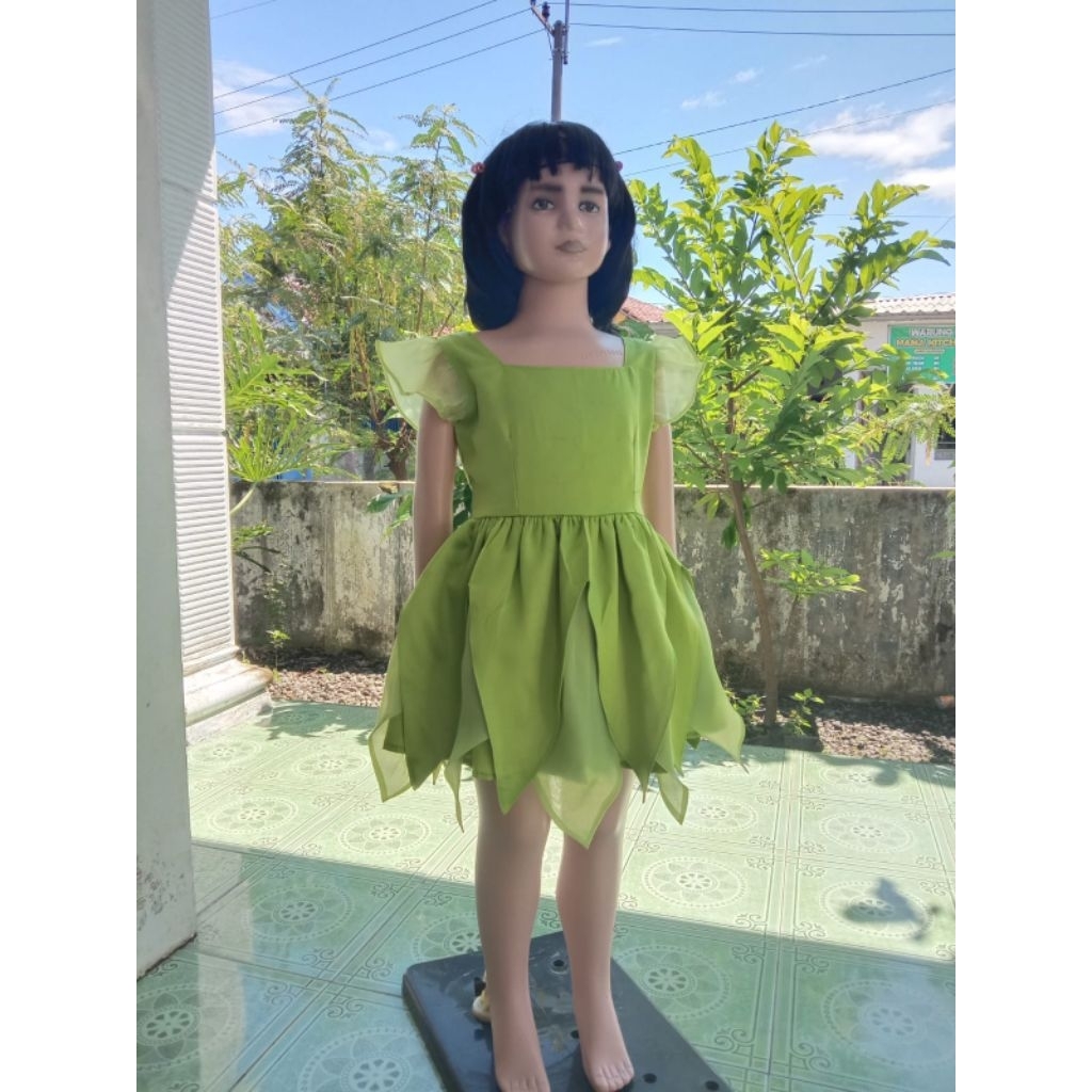 Kostum Thinkerbell / Dress Thinkerbell Costume / Baju Thinkerbell Disney
