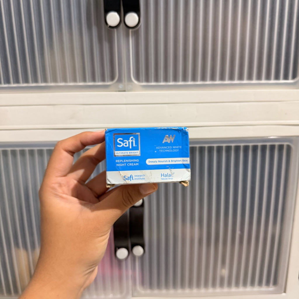 Safi Ultimate Bright Night Cream Krim Malam Mencerahkan