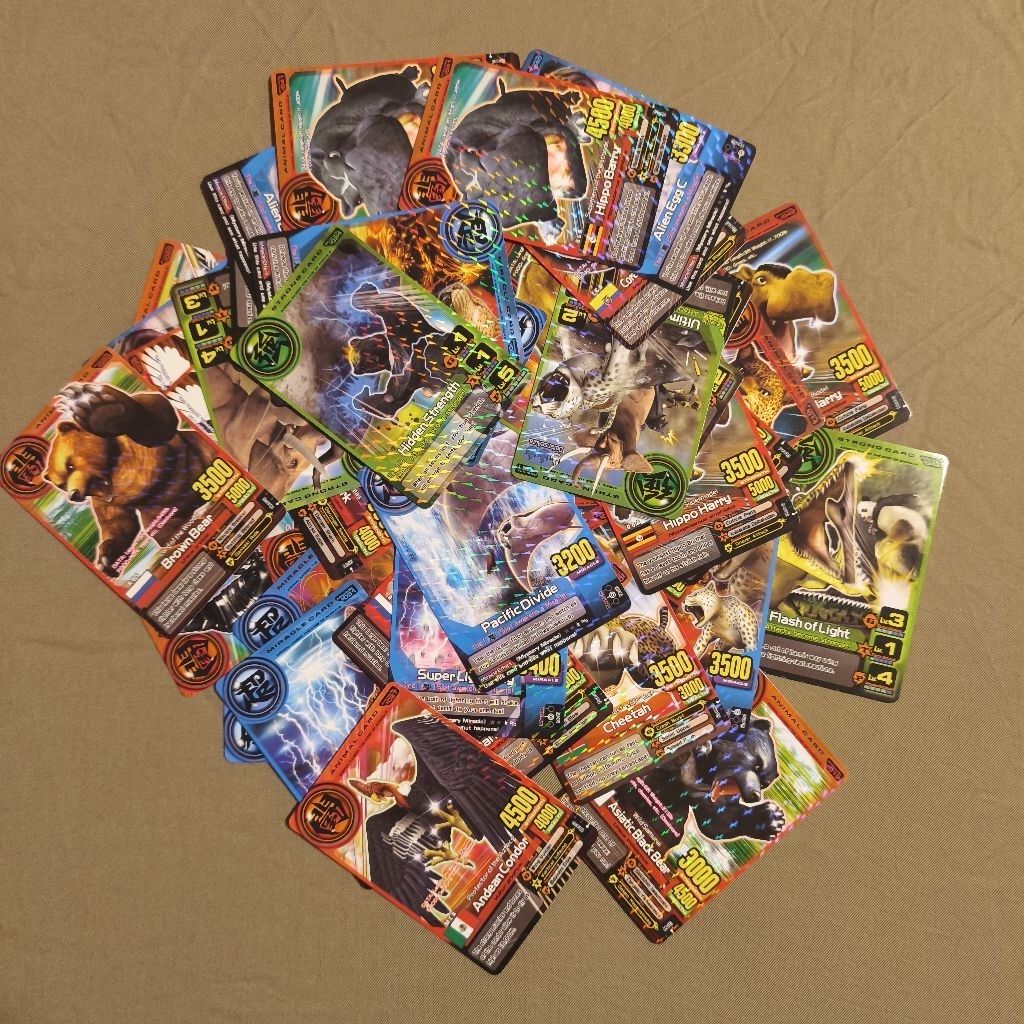 kartu animal kaiser plus common (ori dari mesin)