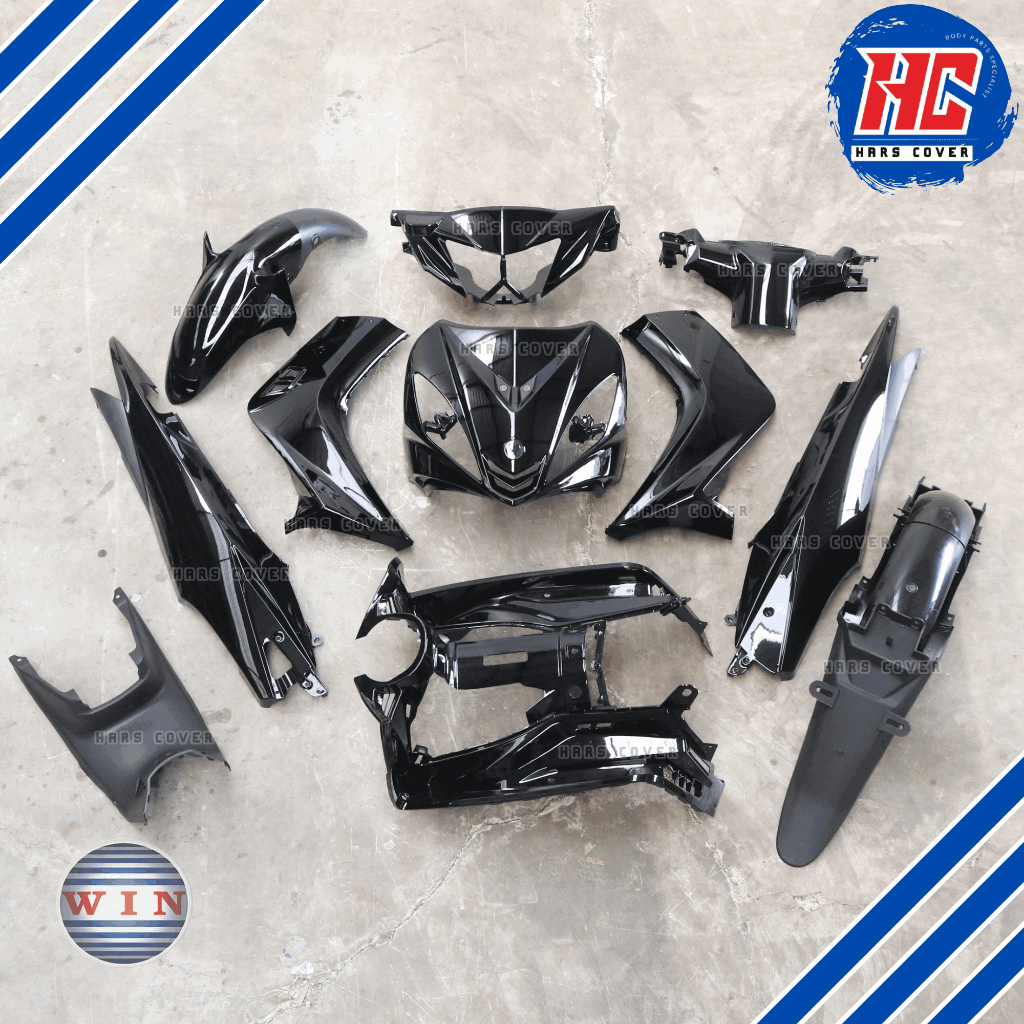 WIN - FULL Body Set JUPITER MX OLD HITAM