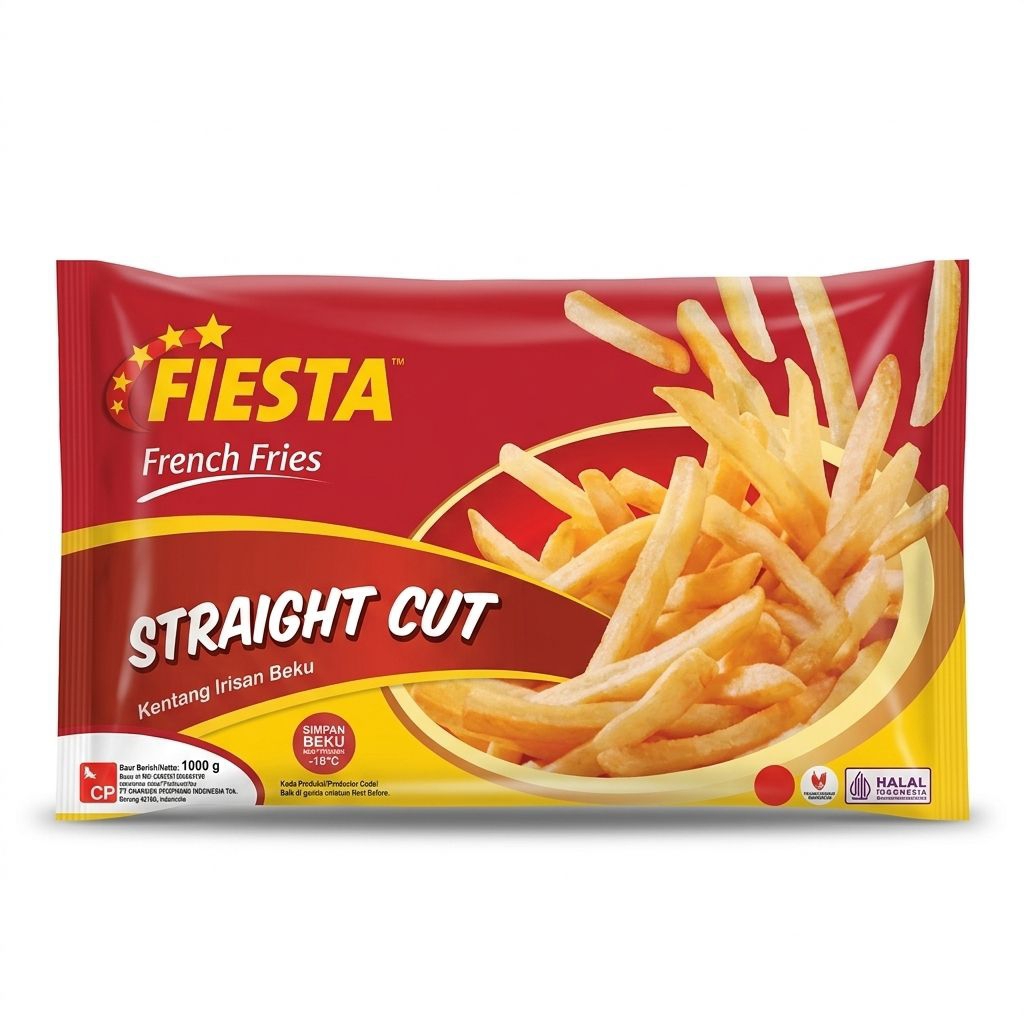 Fiesta Kentang Straight Cut 1000g/1kg
