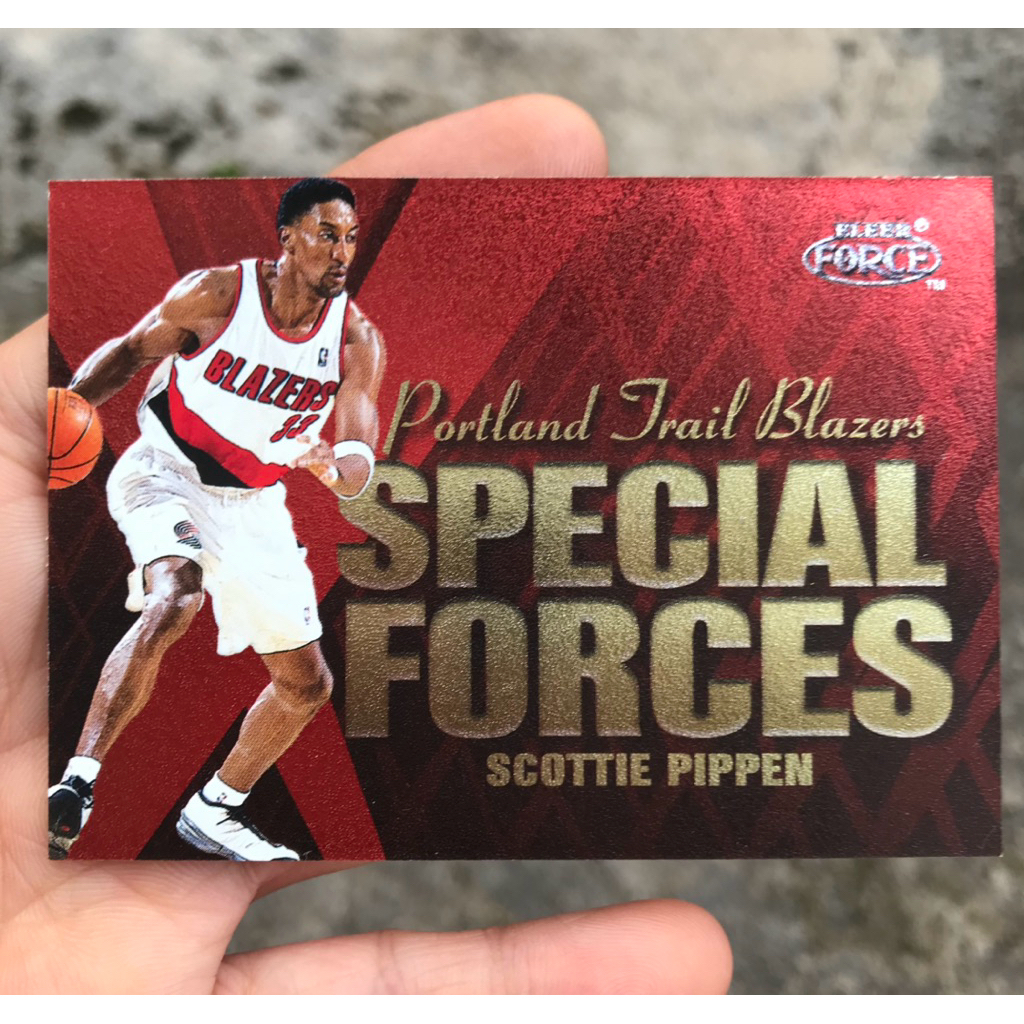 SCOTTIE PIPPEN KARTU BASKET NB FLEER FORCE 1999 sale promo