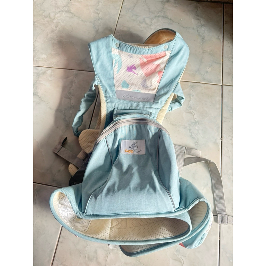 preeloved gendongan hipseat bayi gabesy
