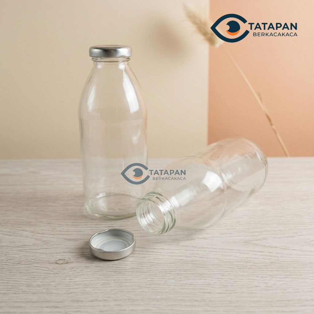Botol kaca 300ml & 500ml / Botol kaca minuman / Botol kaca jus