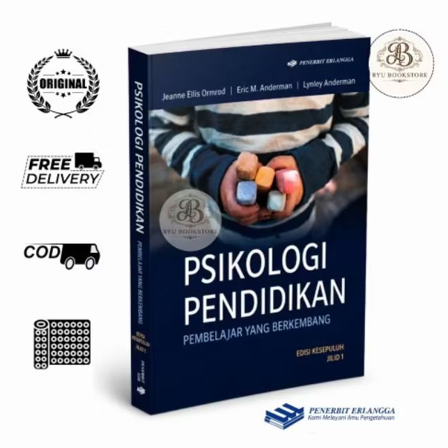 Original Psikologi Pendidikan Ed.10 Jl.1 Jeanne Ellis Penerbit Erlangga