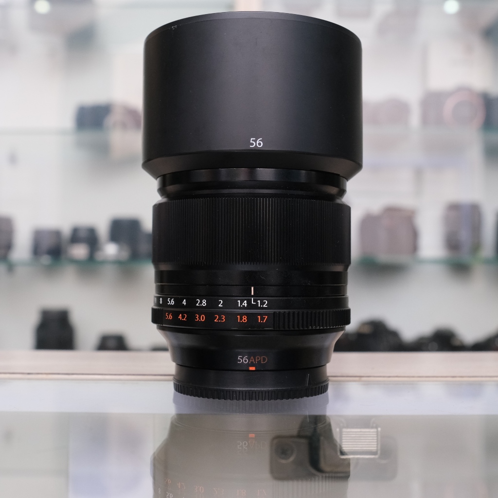 Lensa Fix Fujifilm fujinon 56mm f1.2 Fujinon 56mm f1.2