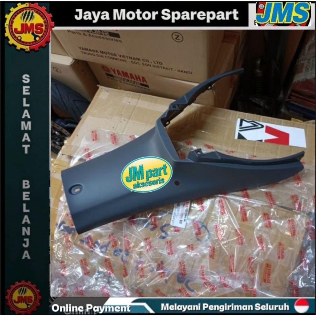 Undersheet Nouvo Lele Abu Abu Dek Bawah Jok Cover Mesin Yamaha Nouvo Lele