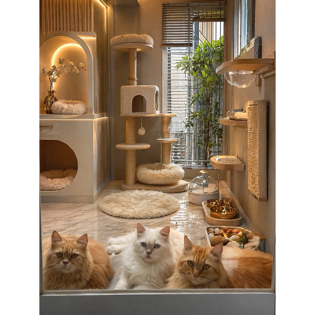 Kucing Mainecoon Persia Himalaya Lucu dan steril