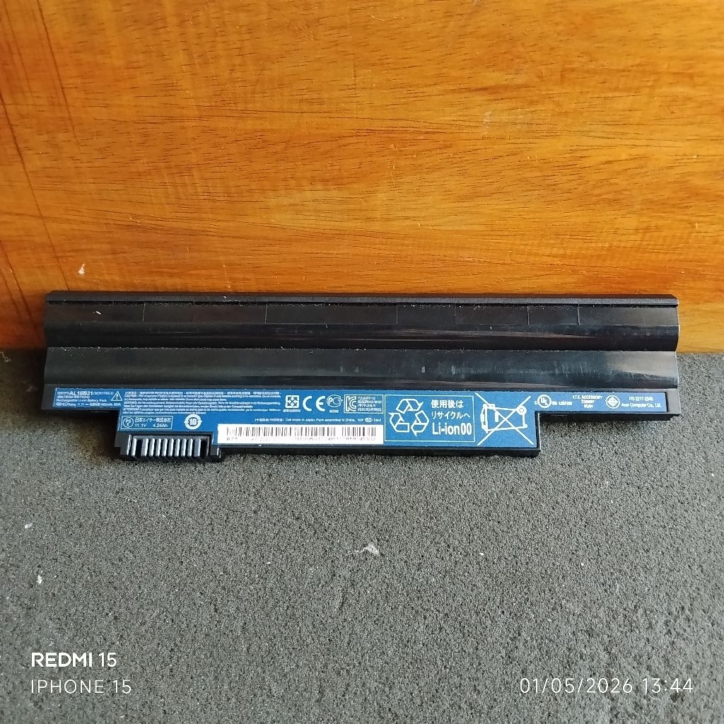 BATRE LAPTOP ACER ASPIRE ONE 772 725 756 BEKAS 6CEL