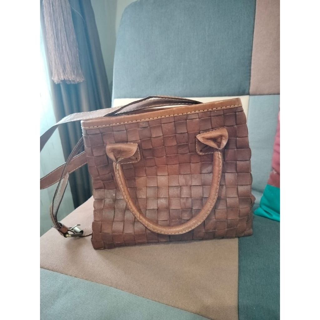 ~NETTNOTT~ Tas Kulas Full Anyam NoBrand