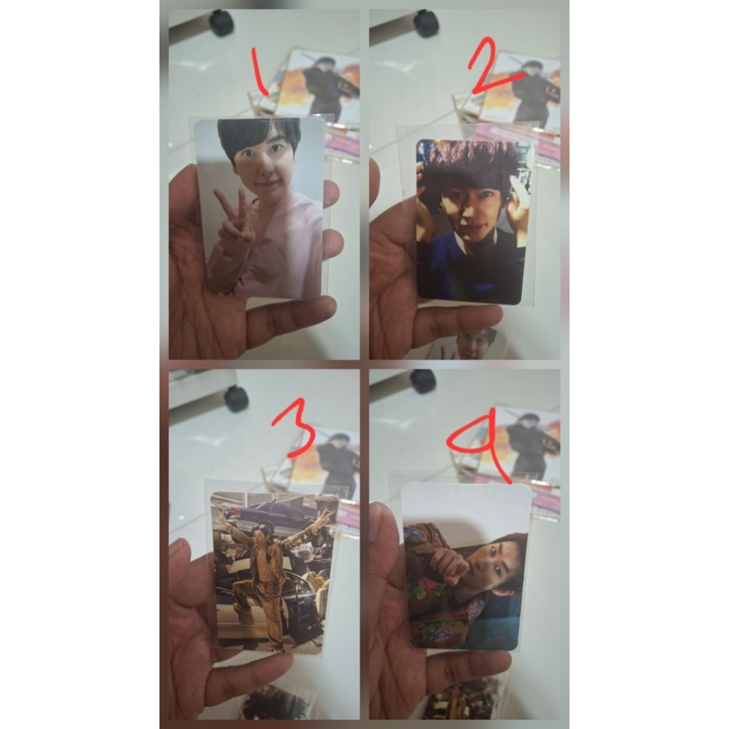 Photocard Kyuhyun Eunhyuk Super junior