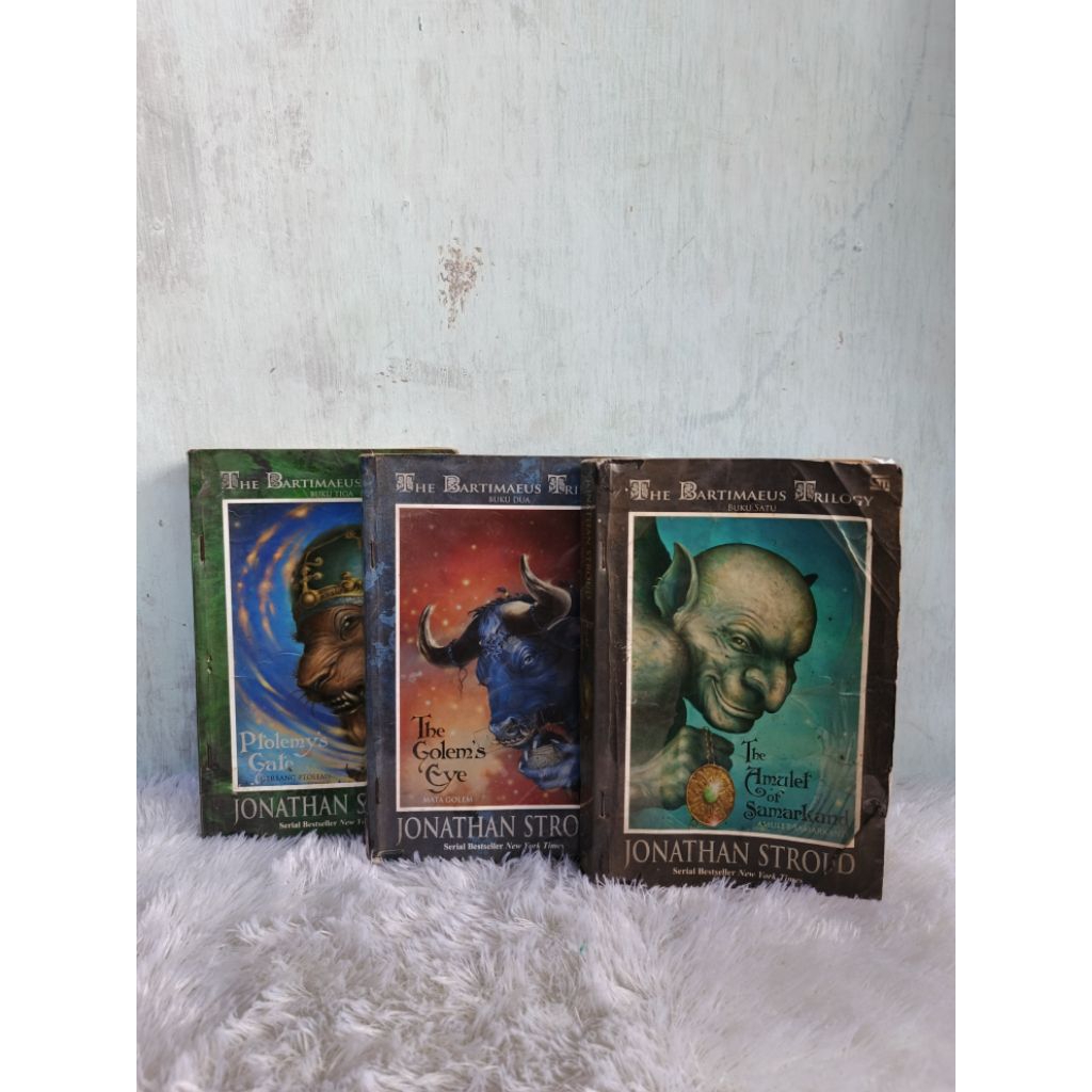 Preloved novel The Bartimaeus trilogy original