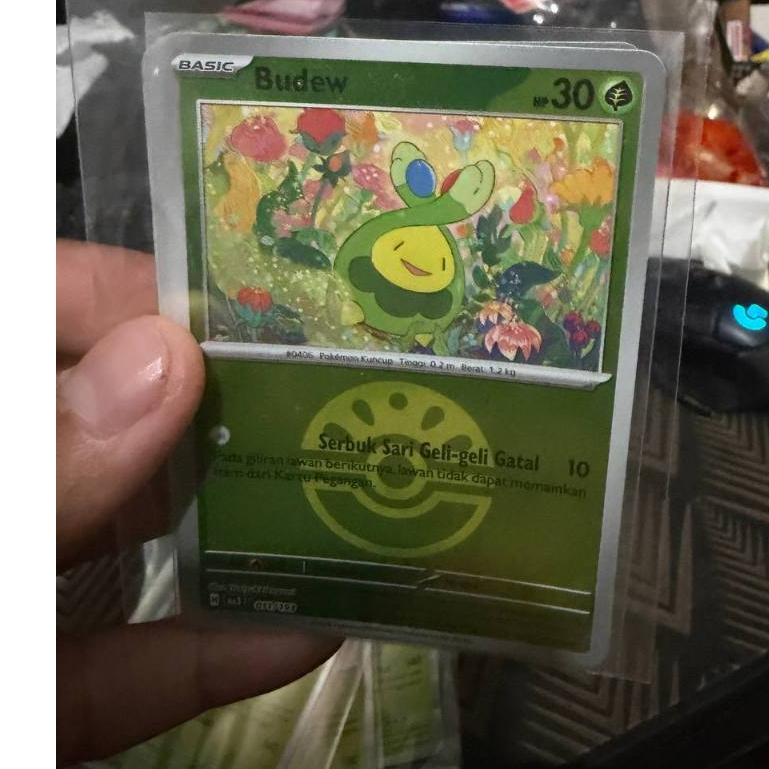 Budew Holo Friendball Kartu Pokemon Indonesia