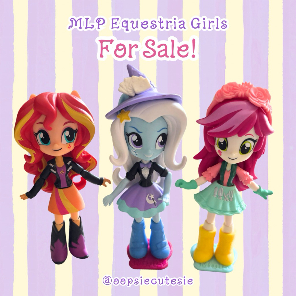 My Little Pony Equestria Girls Minis Preloved Ori (Trixie Sunset Roseluck)