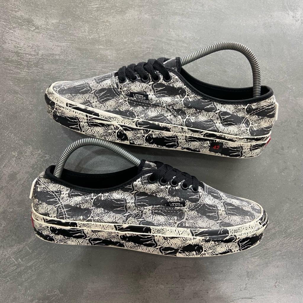 [Size 42] Opening Ceremony x Vans Authentic ‘Leopard Checker’ Black White (VN0A348A43M) Second Origi