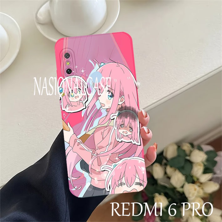 Cassing  Xiaomi Redmi 6 Pro -  Mi A2 Lite Anime Bocchie Terbaru Kekinian Softcase TPU Terbaru