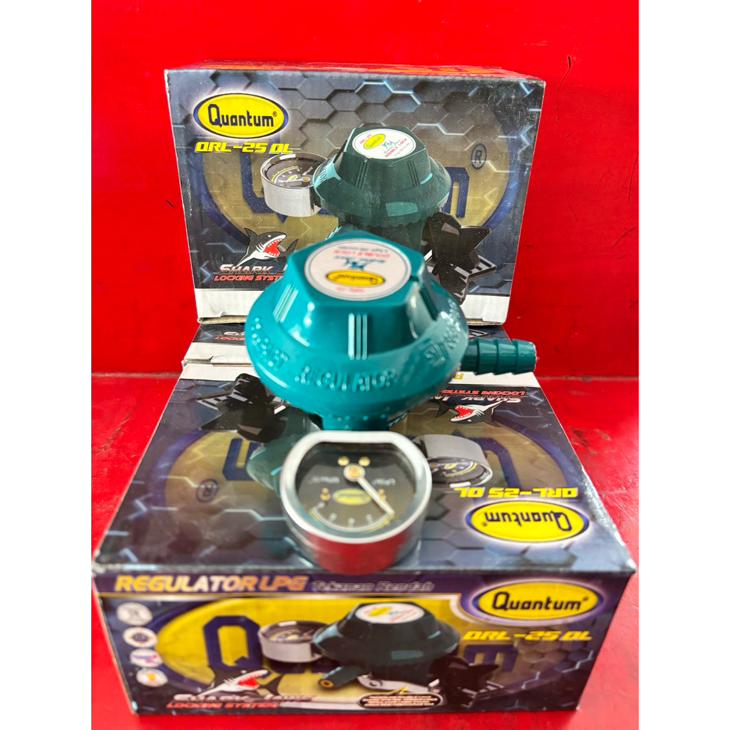 Regulator Quantum QRL 25 DL / Regulator Quantum Double Lock / regulator tekanan rendah