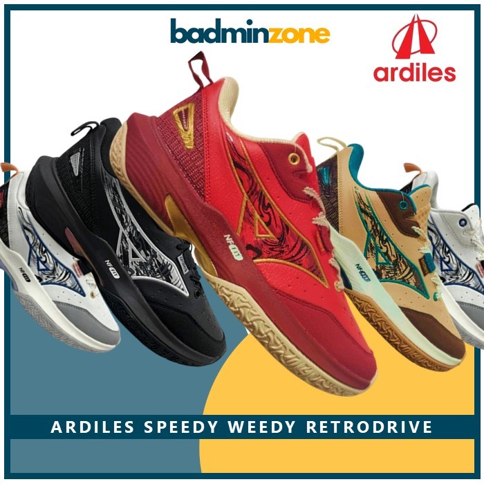 Sepatu Basket Ardiles Speedy Weedy Retrodrive Sepatu Ardiles Basketball Olahraga Basket Pria