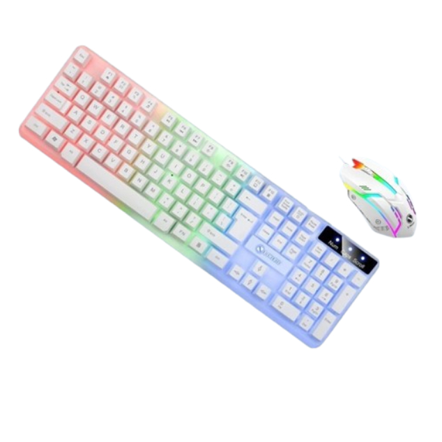 TX35 Keyboard Gaming LED RGB Mekanik Keyboard, Tahan Air Keyboard komputer berkualitas color Backlit