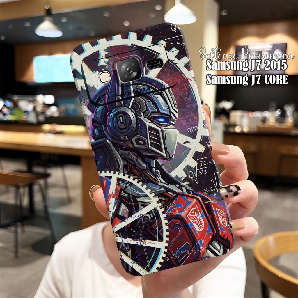 Cassing Procamera Samsung J7 2015 - J7 DU OS - J7 CORE Terbaru - Fashion Case - Silikon Tpu - Ready 