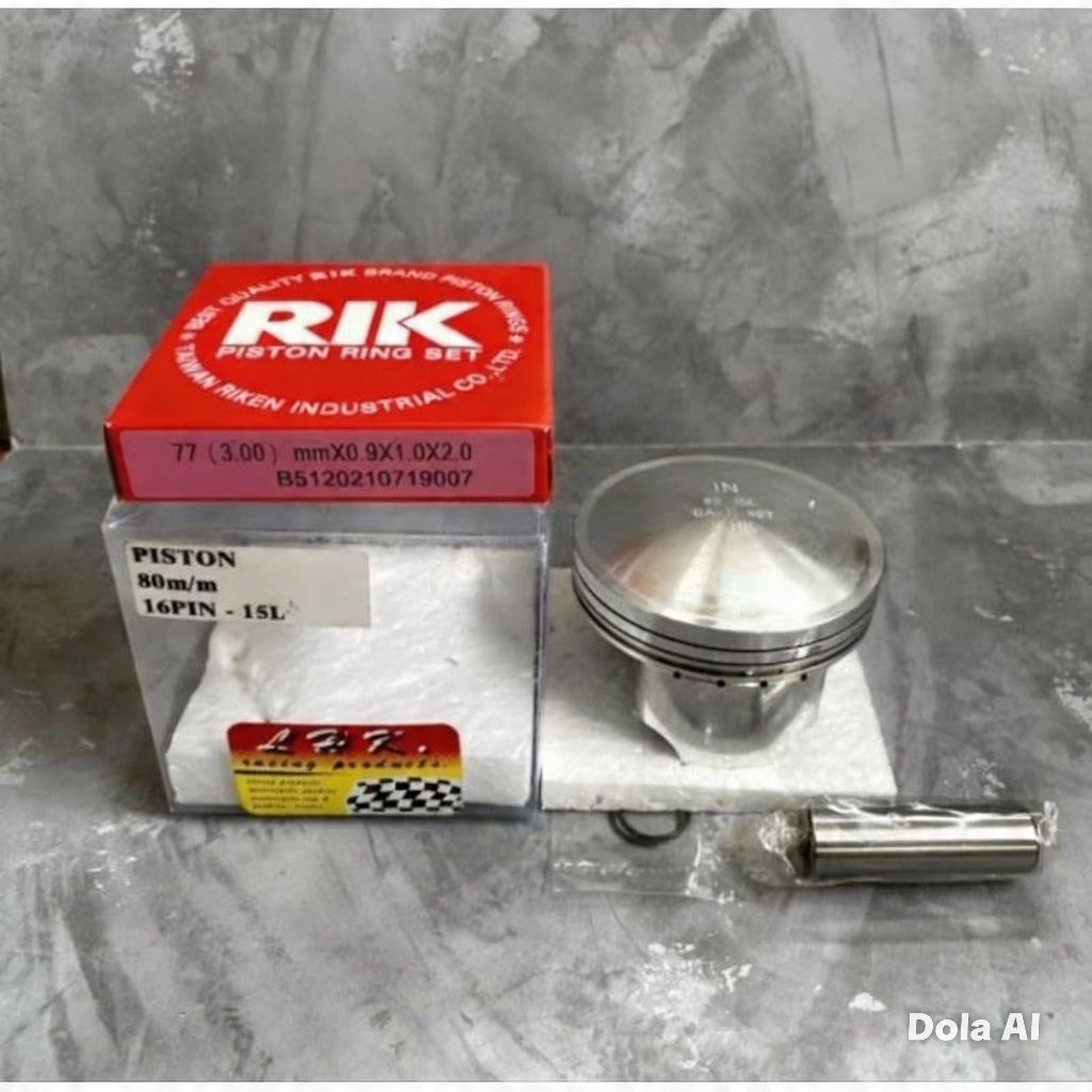Piston LHK 80 80mm pen 16 set ring piston seher LHK Thailand