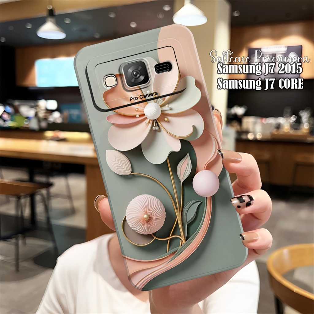 Cassing Procamera Samsung J7 2015 - J7 DU OS - J7 CORE Terbaru - Fashion Case - Silikon Tpu - Ready 