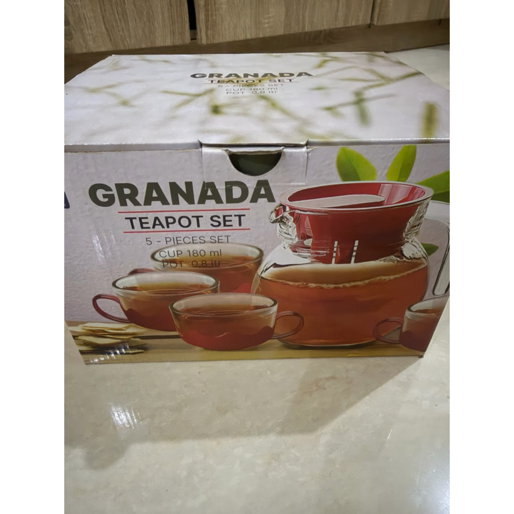 TEA POT SET isi 5 pcs