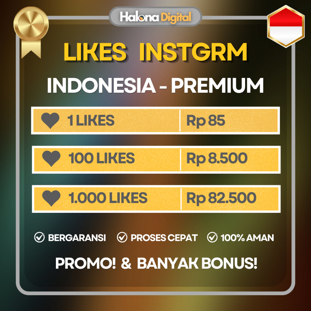 Like IG Indonesia Likes Instagram Indo PERMANENT - HIGH QUALITY