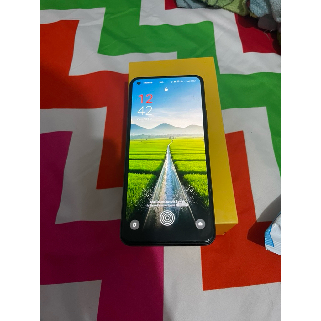 hp realme 8 second 8gb/128gb mulus