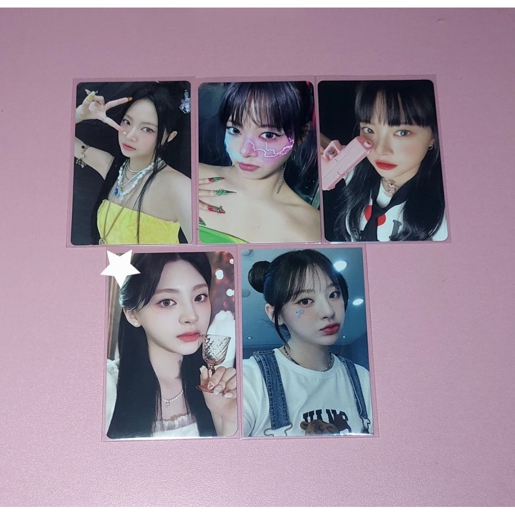 PHOTOCARD OFFICIAL STAYC LE SSERAFIM