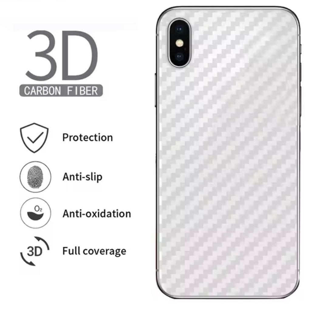 Skin Carbon 3D Back Protector Anti Gores Backdoor OPPO A15 A16 A1K A17K A3S A33 A5 2020 A53 A54 A55 