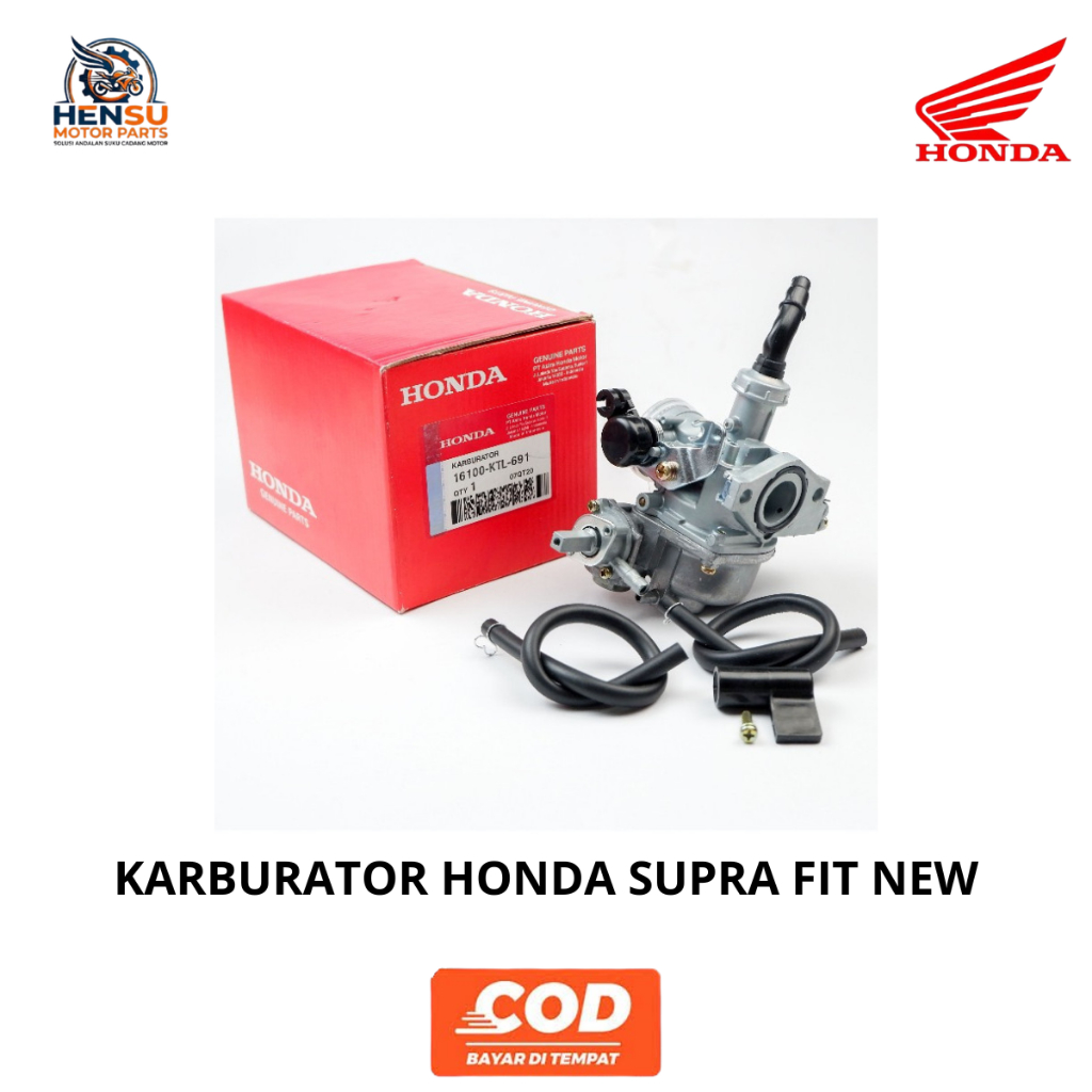 Karburator Supra Fit New Fit X Revo Lama 100cc KTL 16100-KTL-691 Kualitas Original Hensu Motor Parts
