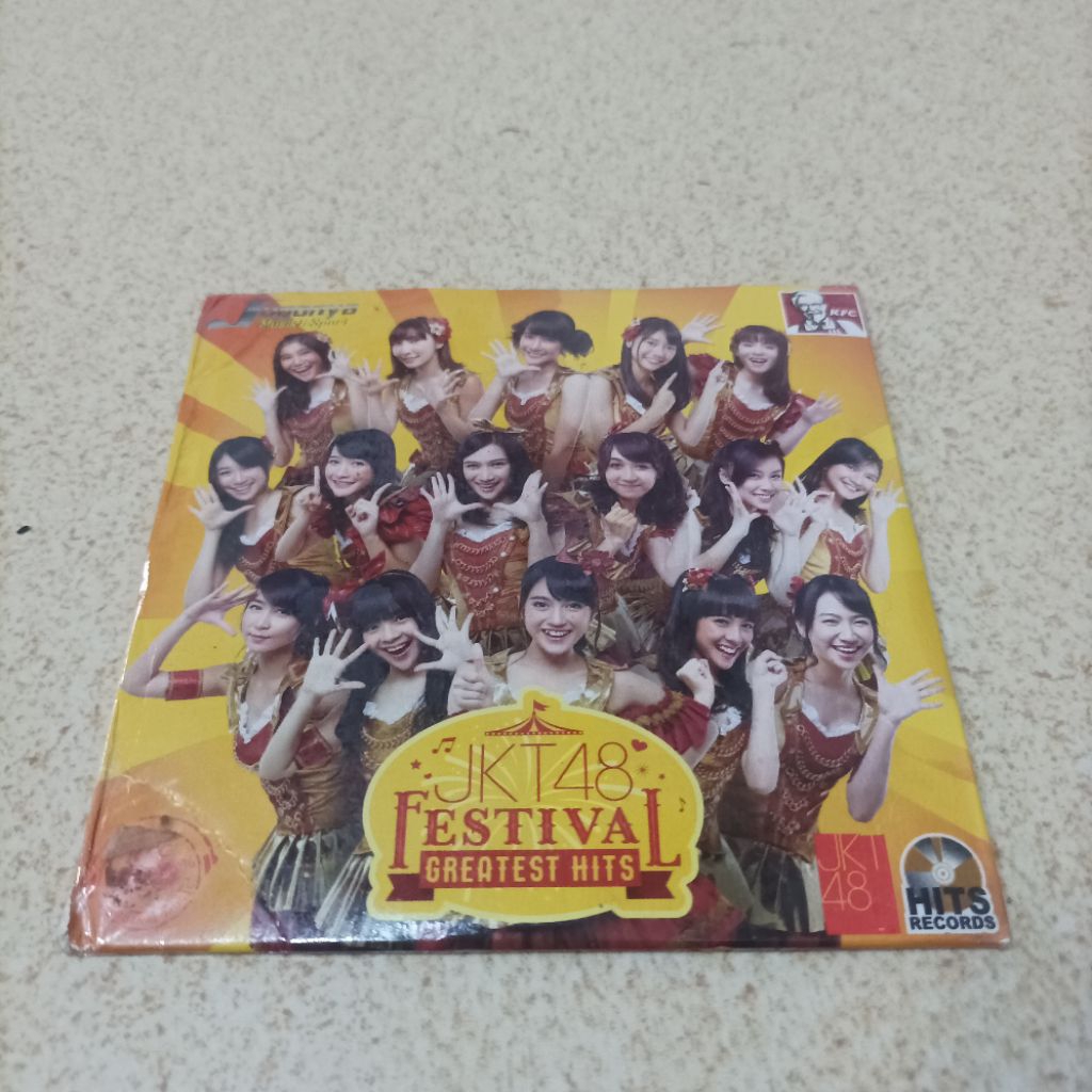 Original CD Audio Music JKT48 Album Festival Greatest Hits New Segel