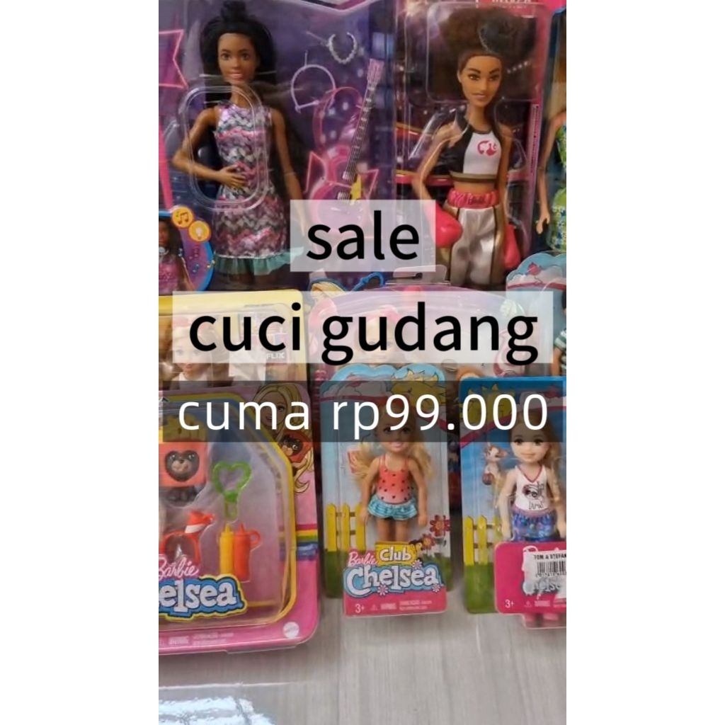 Barbie doll Chelsea, Boneka barbie asli