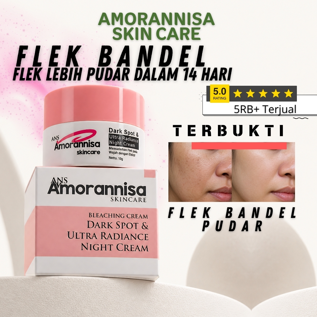 Amorannisa Skincare Cream Flek Hitam Bleaching