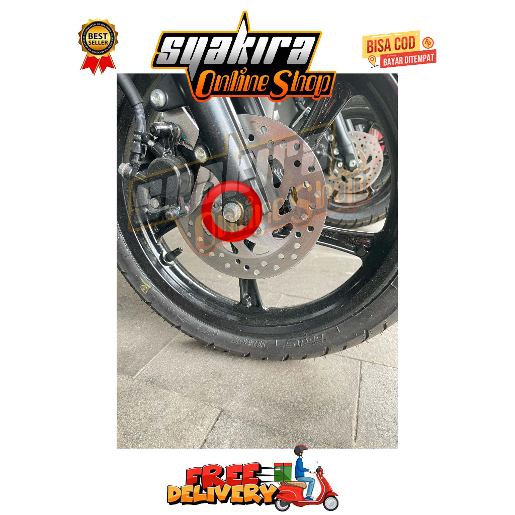 AS RODA VELG DEPAN MODEL H-2 MIO SERIES 115 / 125 M3 J SOUL GT FINO X RIDE GEAR Z S GRANDE FAZZIO TA