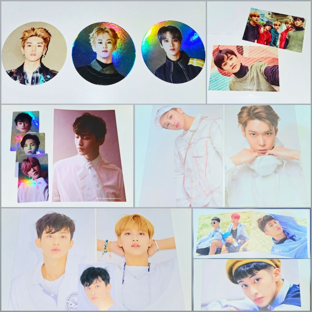 [BACA DESC] NCT 127 NCT Dream Mark Various Merch & Postcard Set